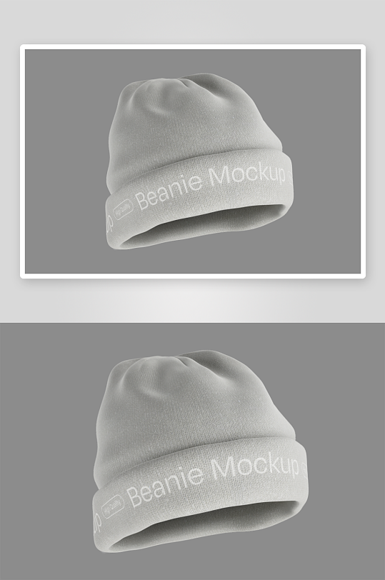 帽子服饰样机模板-众图网