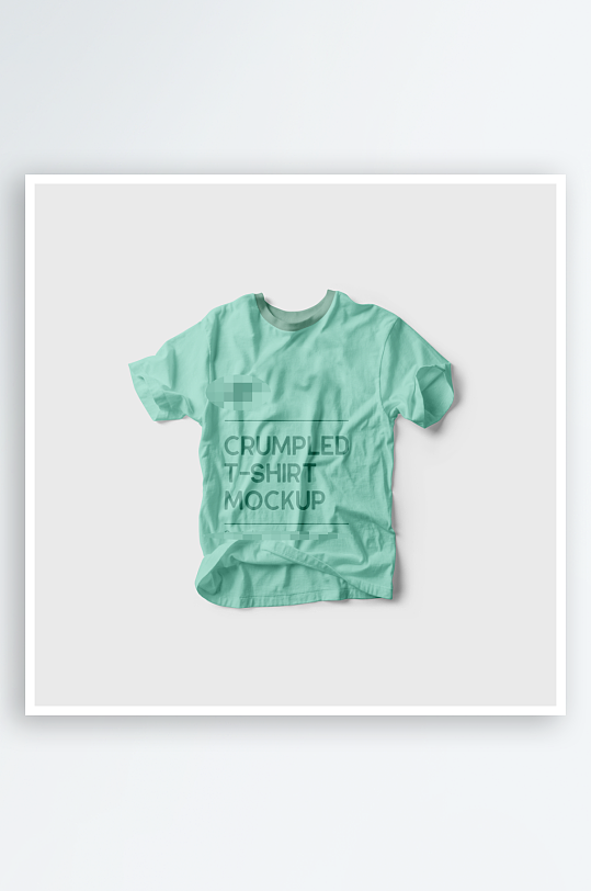 衣服T恤服饰样机模板-众图网