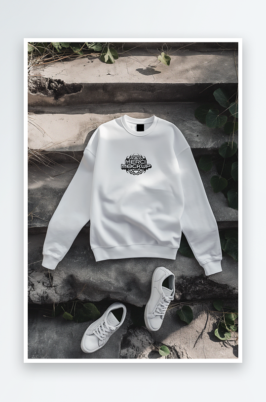 卫衣服饰样机模板-众图网