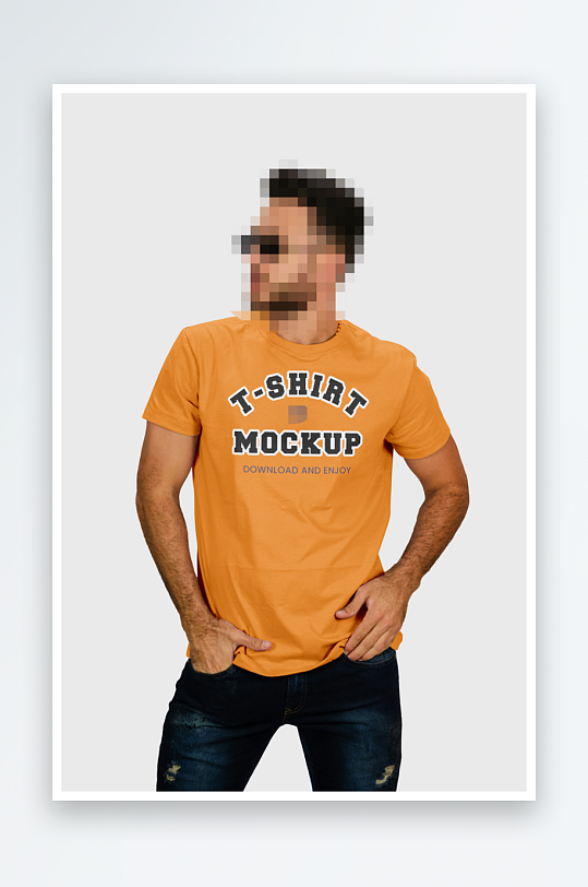 衣服T恤服饰样机模板-众图网