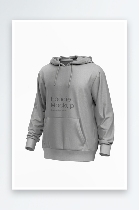 卫衣服饰样机模板-众图网