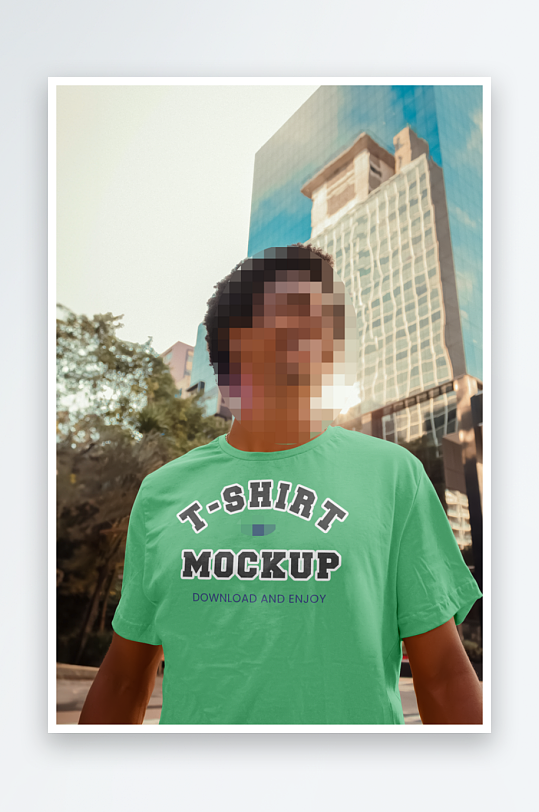 衣服T恤服饰样机模板-众图网