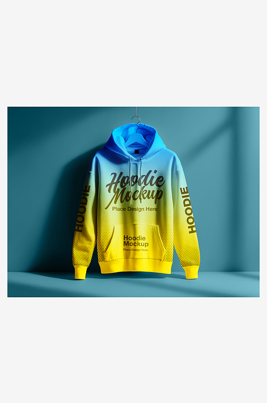 卫衣服饰样机模板-众图网