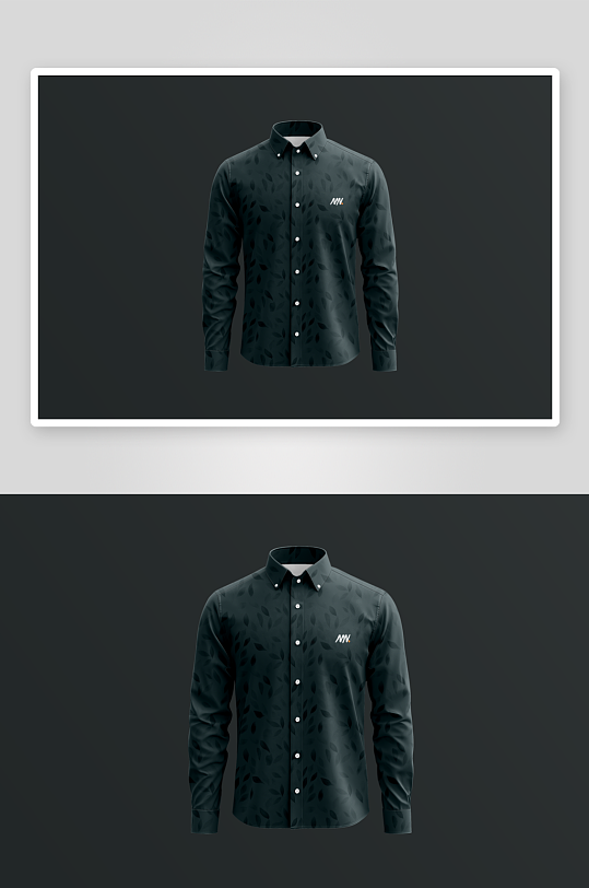 衬衫服饰样机模板-众图网