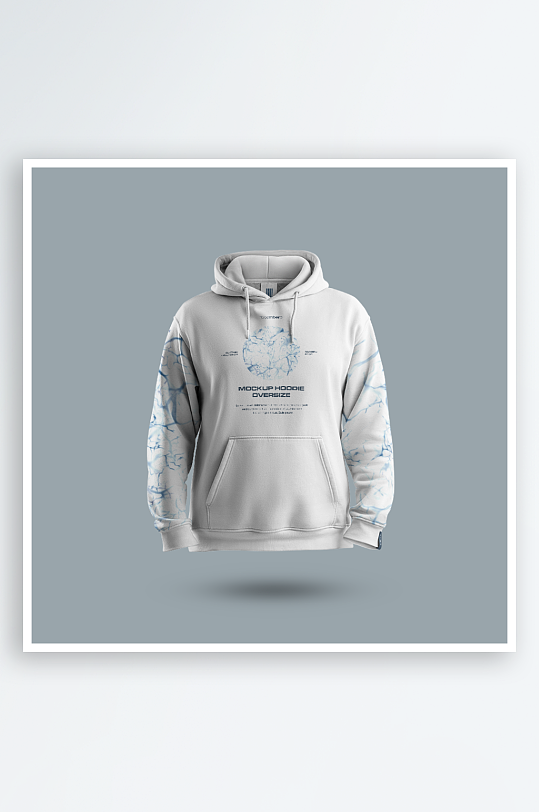 卫衣服饰样机模板-众图网