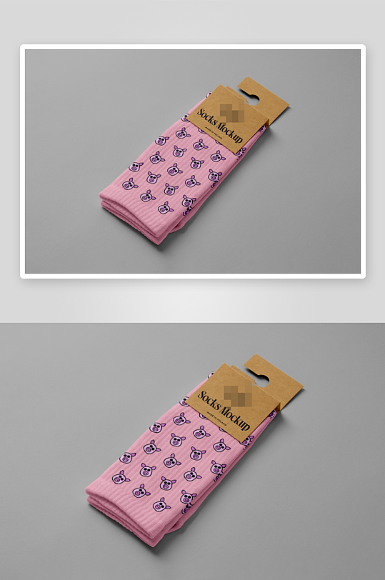 袜子服饰样机模板-众图网