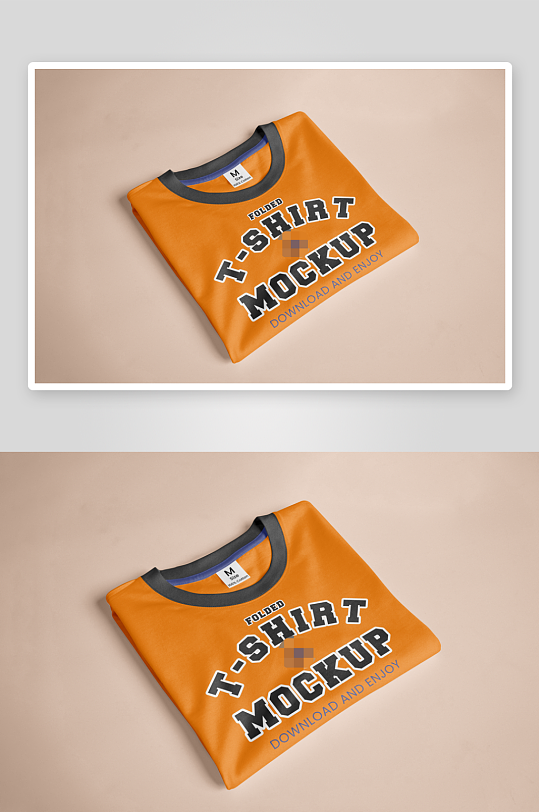 短袖服饰样机模板-众图网