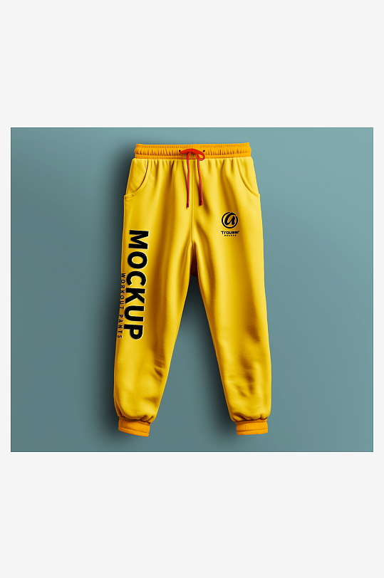 长裤服饰样机模板-众图网