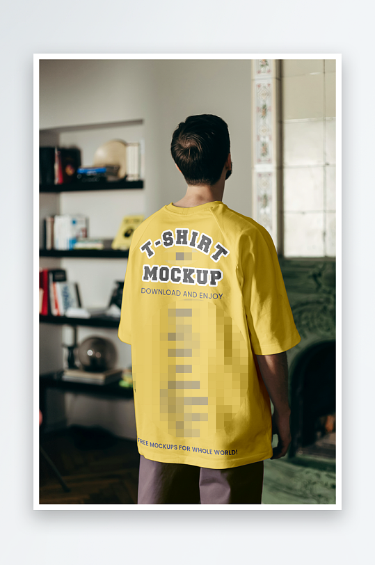 短袖服饰样机模板-众图网