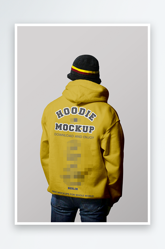 卫衣服饰样机模板-众图网