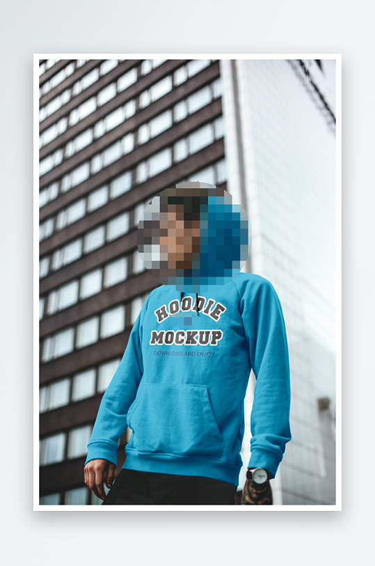 卫衣服饰样机模板-众图网