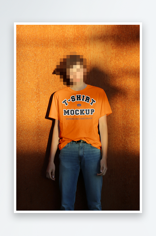 短袖服饰样机模板-众图网