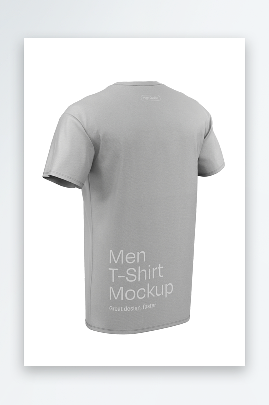 短袖服饰样机模板-众图网