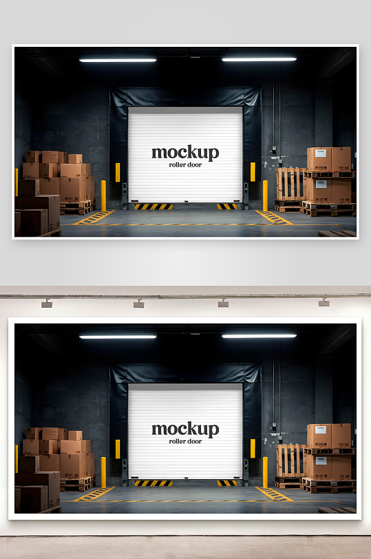 高端店铺商铺卷闸门样机-众图网