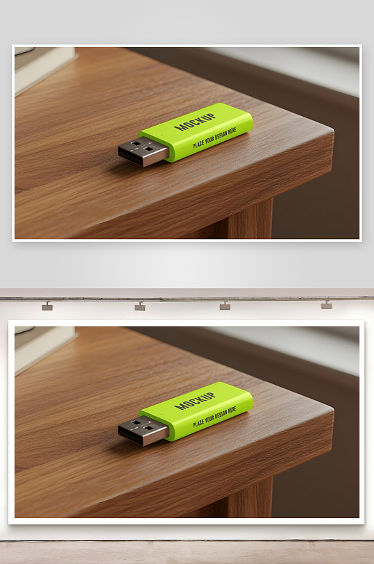 高端U盘文创样机-众图网