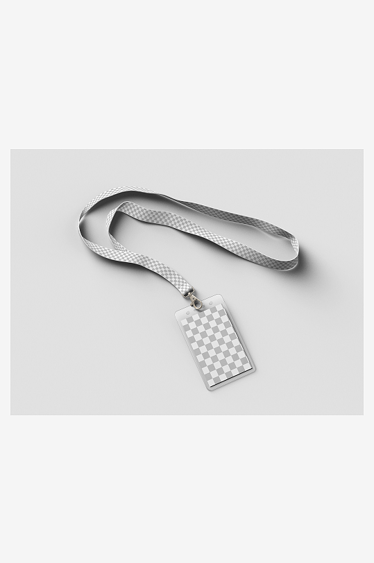 工作证胸牌吊牌样机模板-众图网