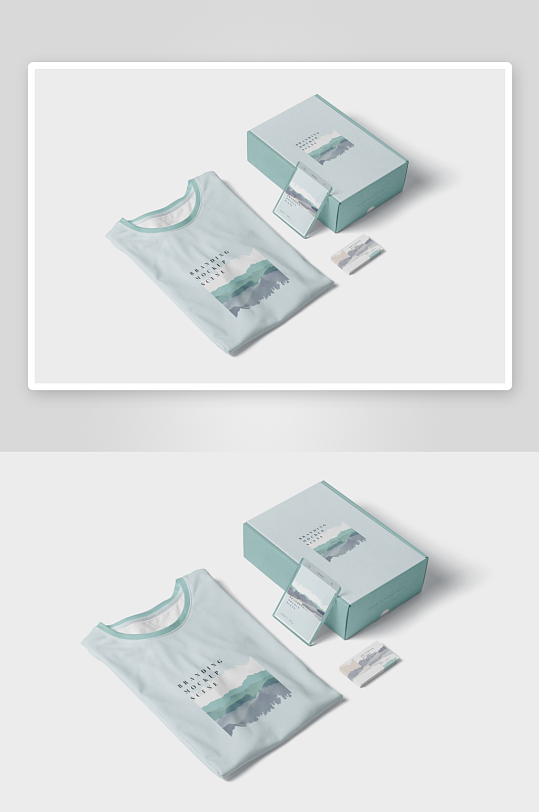 工作证胸牌吊牌样机模板-众图网