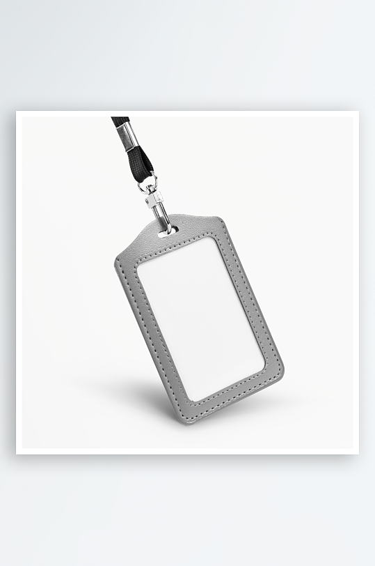 工作证胸牌吊牌样机模板-众图网