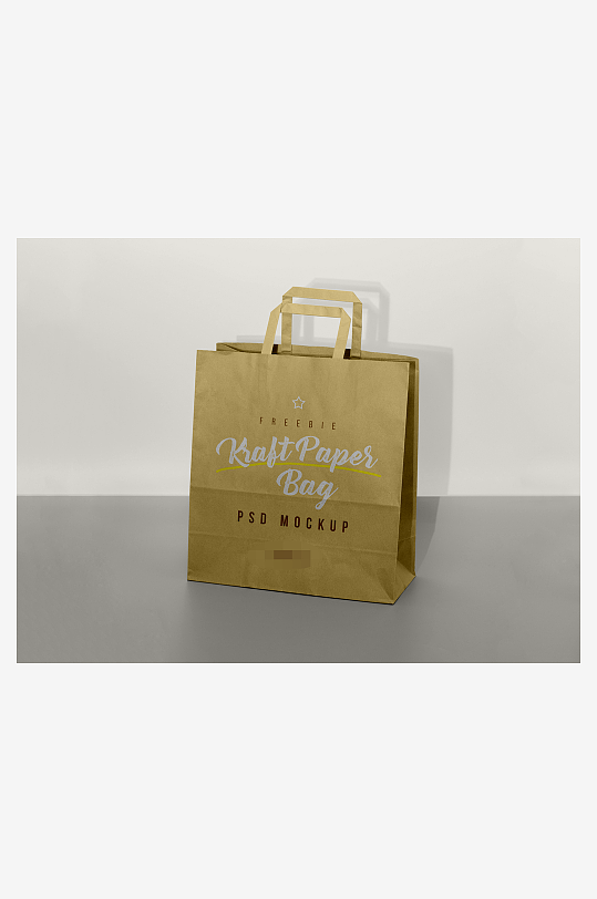 购物袋商场手提袋样机模板-众图网