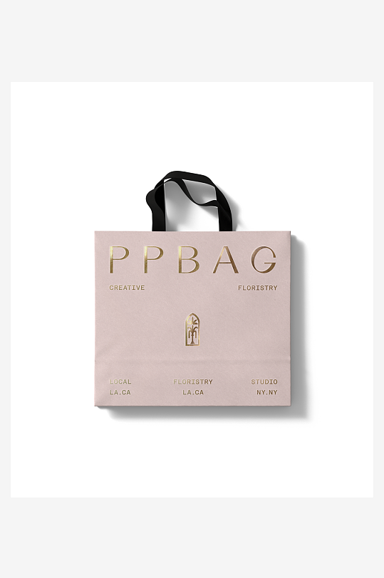 购物袋商场手提袋样机模板-众图网