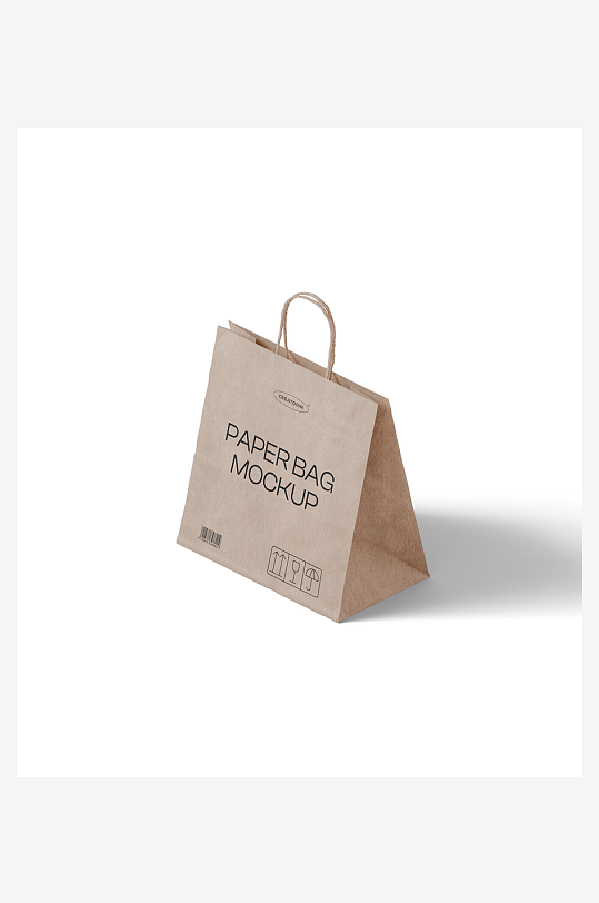 购物袋商场手提袋样机模板-众图网