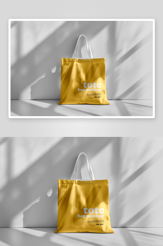 购物袋商场手提袋样机模板-众图网