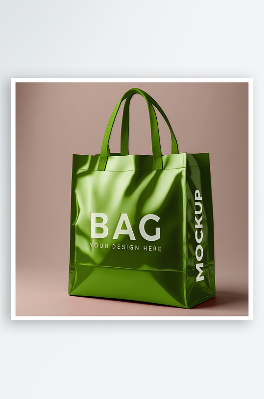 购物袋商场手提袋样机模板-众图网