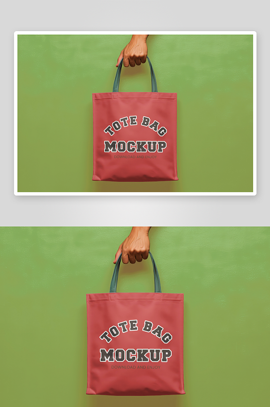 购物袋商场手提袋样机模板素材-众图网