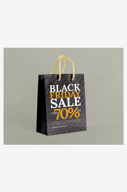 购物袋商场手提袋样机模板素材-众图网