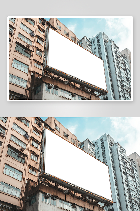 广告牌户外样机模板-众图网