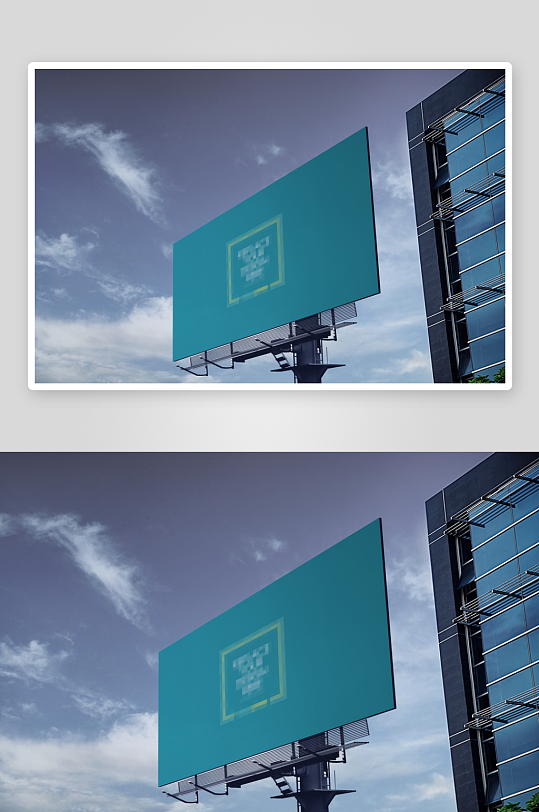 广告牌户外样机模板-众图网