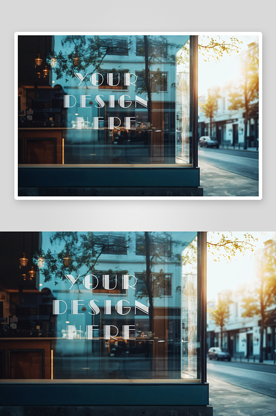 广告牌户外样机模板-众图网