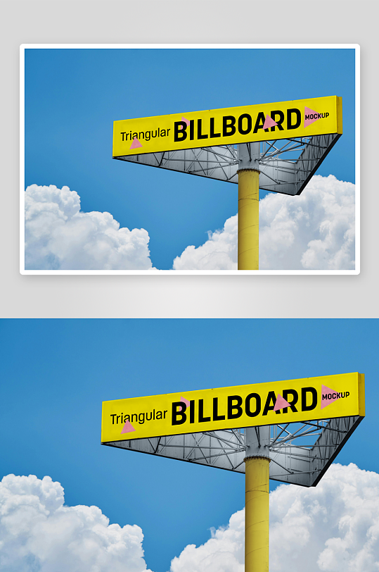 广告牌户外样机模板-众图网