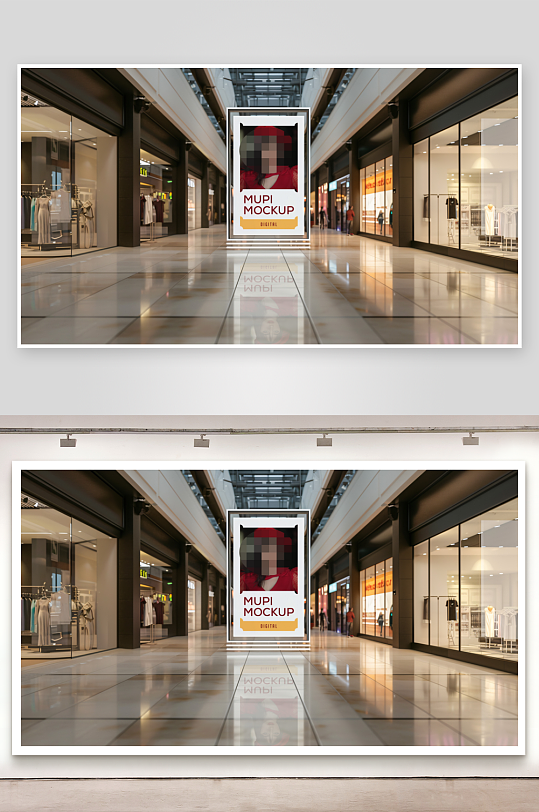 广告牌户外样机模板-众图网