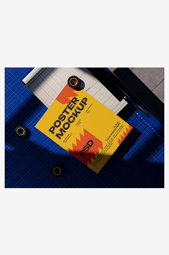 创意大气街头广告样机展示-众图网