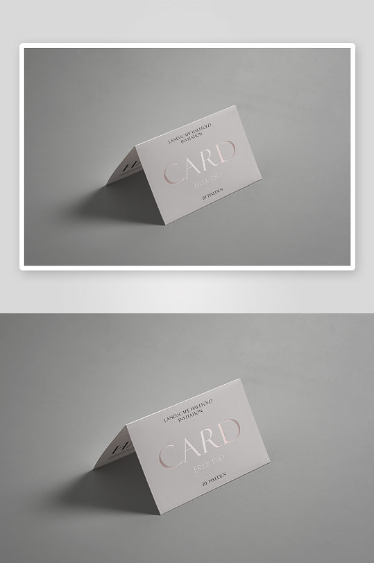 高端邀请函贺卡样机-众图网