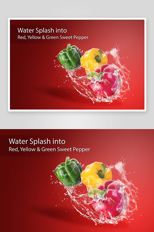 创意简约水果特写背景-众图网