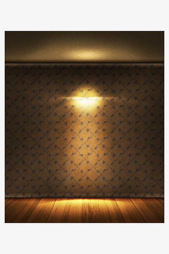 创意简约射灯光效元素-众图网