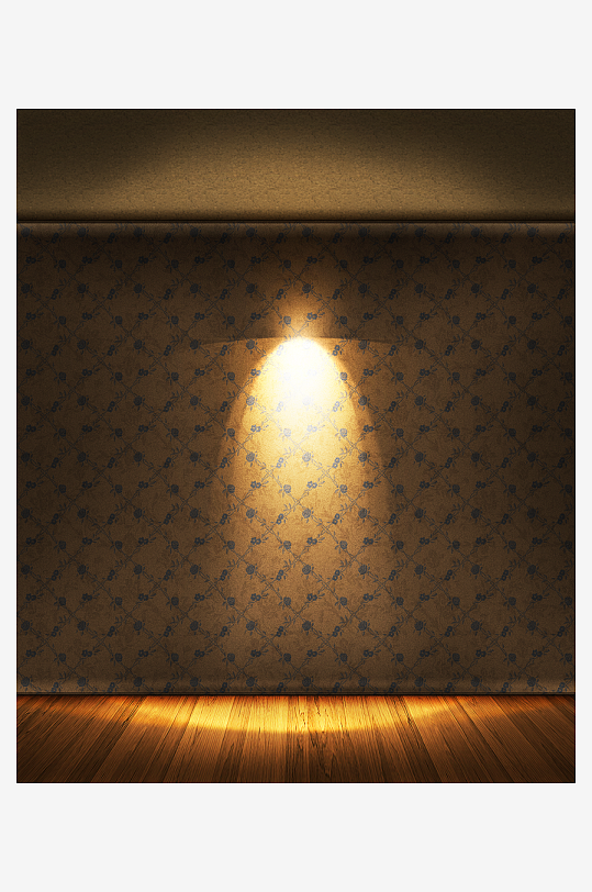 创意简约射灯光效元素-众图网