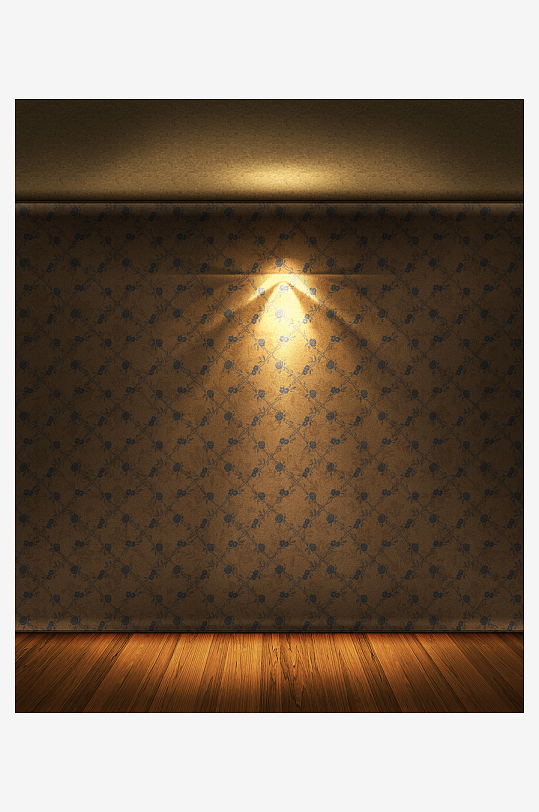 创意简约射灯光效元素-众图网