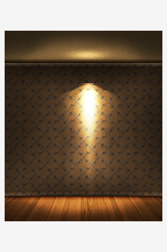 创意简约射灯光效元素-众图网