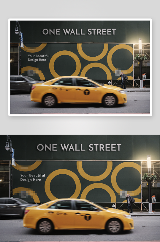 广告牌户外样机模板应用-众图网