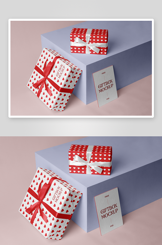 包装盒场景样机模板-众图网