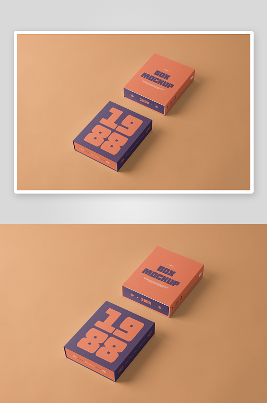 包装盒场景样机模板-众图网