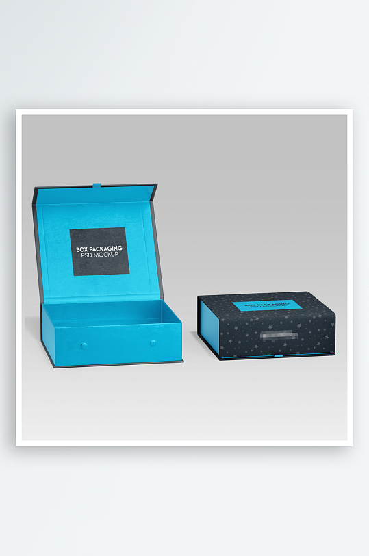 包装盒场景样机模板-众图网