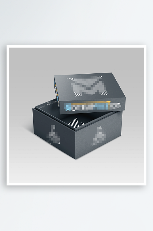 包装盒场景礼品样机模板-众图网