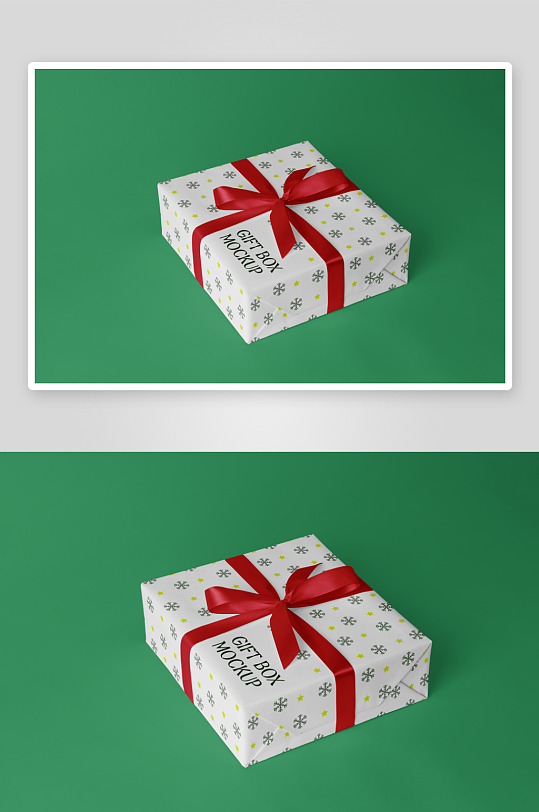 包装盒场景礼品样机模板-众图网