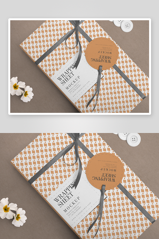 包装盒场景礼品样机模板-众图网