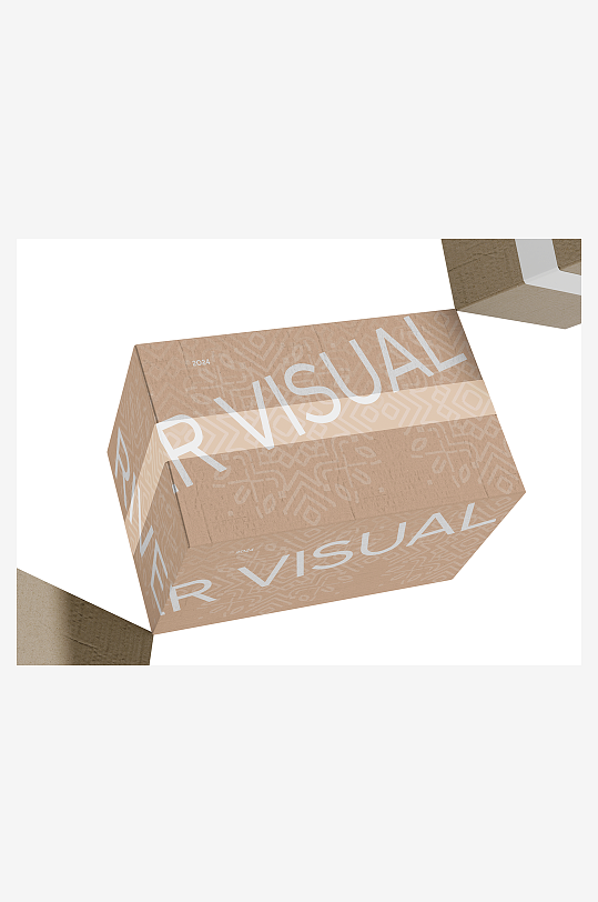 包装盒场景样机模板-众图网