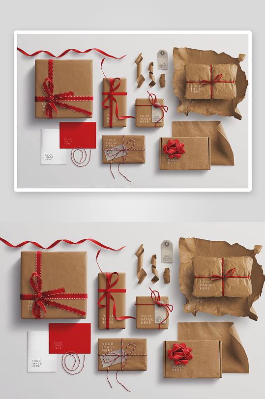 包装盒场景样机模板-众图网